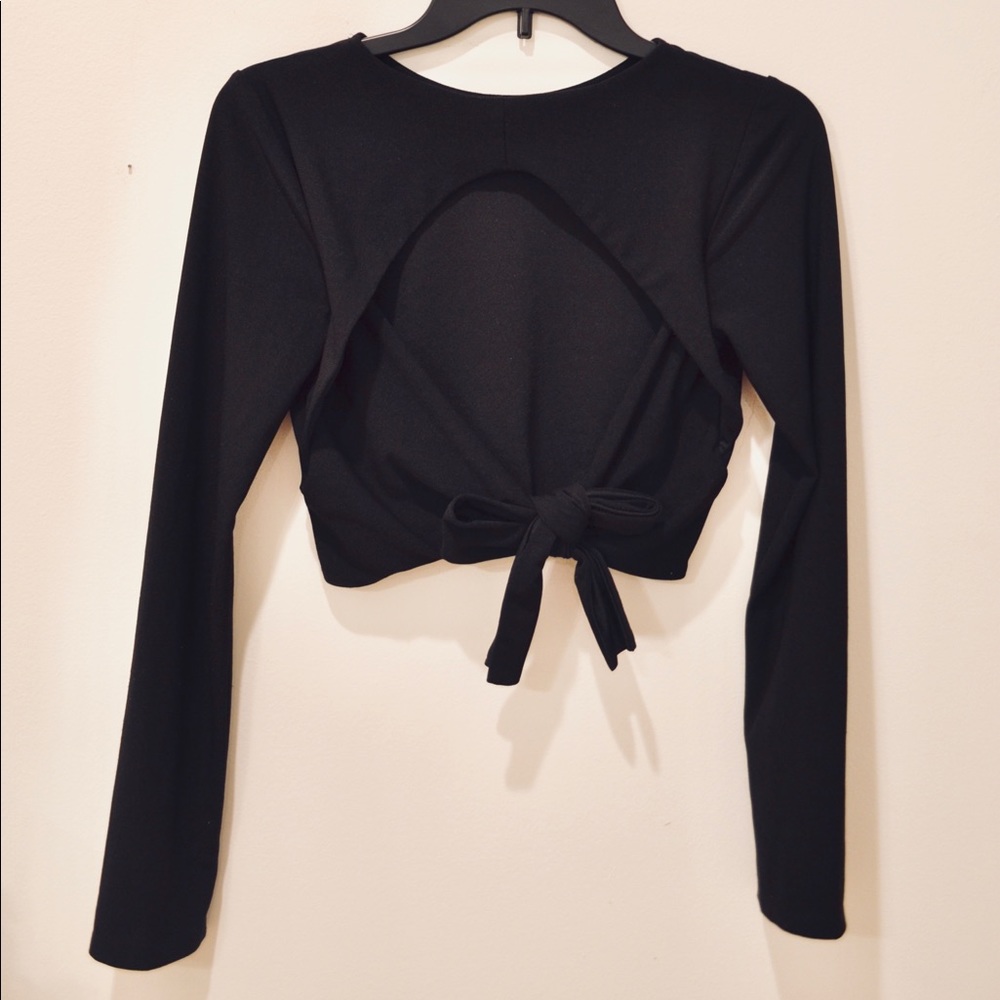 OPEN BACK CROP